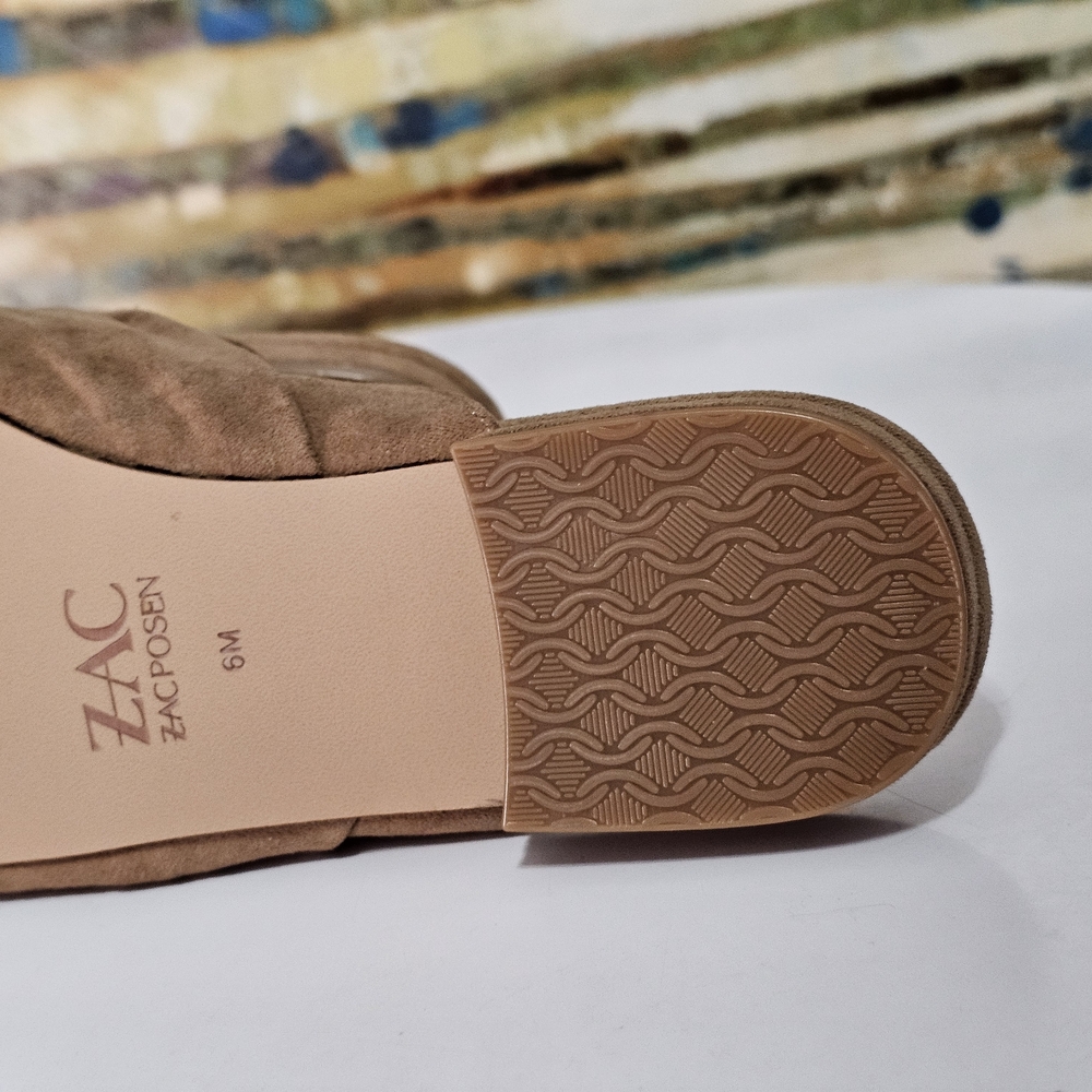 ZAC Zac POSEN Tan Mules - Picture 8 of 11